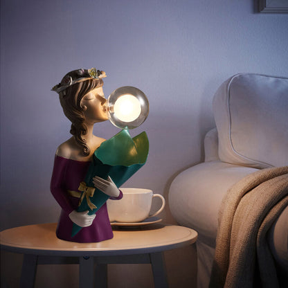 Lighteme Home Kreative Tischlampe aus Kunstharz