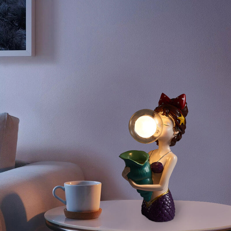 Lighteme Home Kreative Tischlampe aus Kunstharz