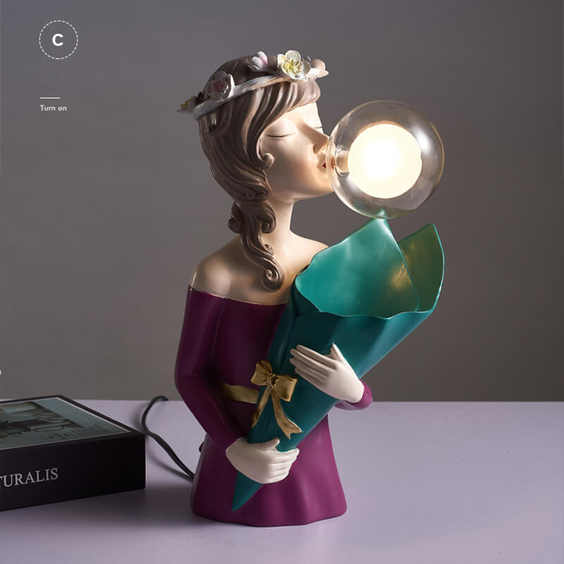 Lighteme Home Kreative Tischlampe aus Kunstharz