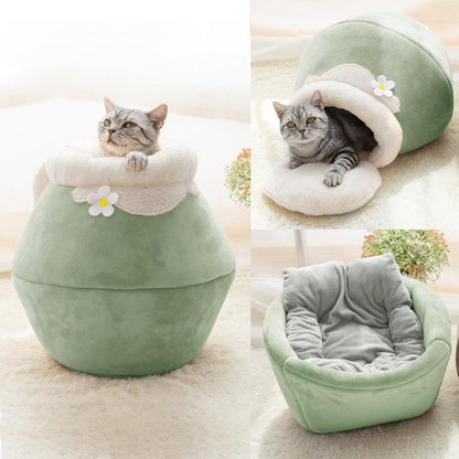 Lighteme Honeypot Winter Thick Cat Nest (3 colors & 3 sizes)