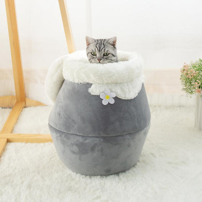 Lighteme Honeypot Winter Thick Cat Nest (3 colors & 3 sizes)