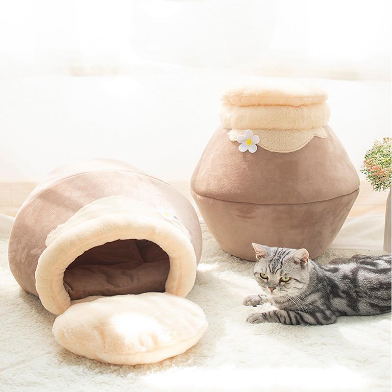 Lighteme Honeypot Winter Thick Cat Nest (3 colors & 3 sizes)