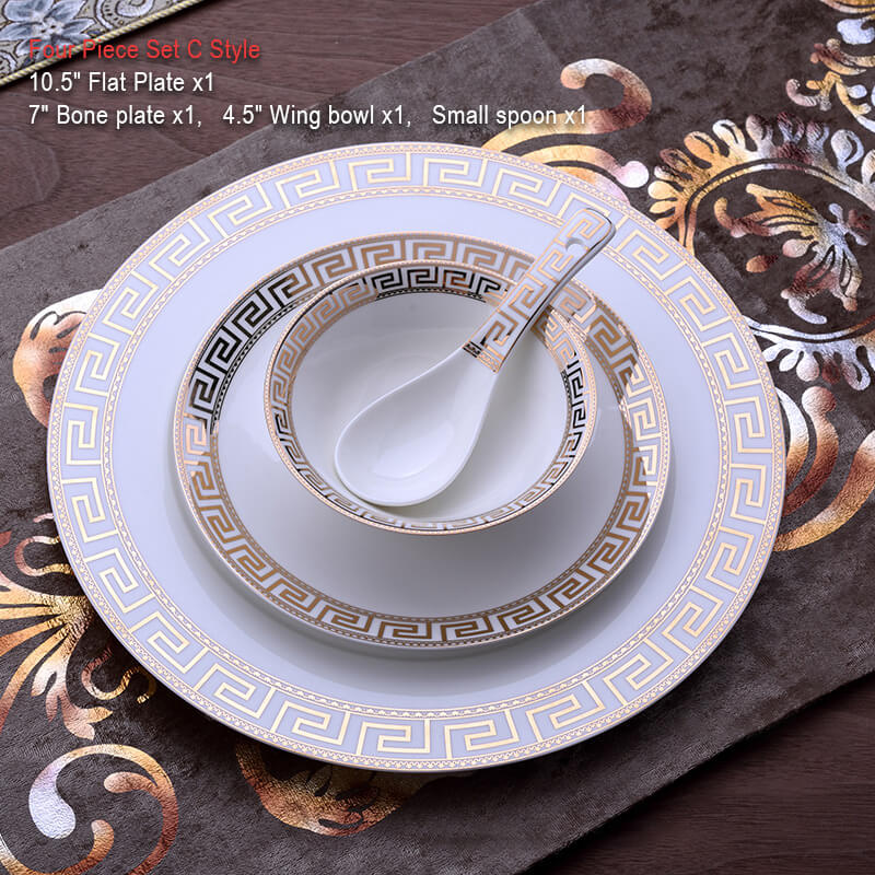 Lighteme Luxury Ceramic Tableware Set