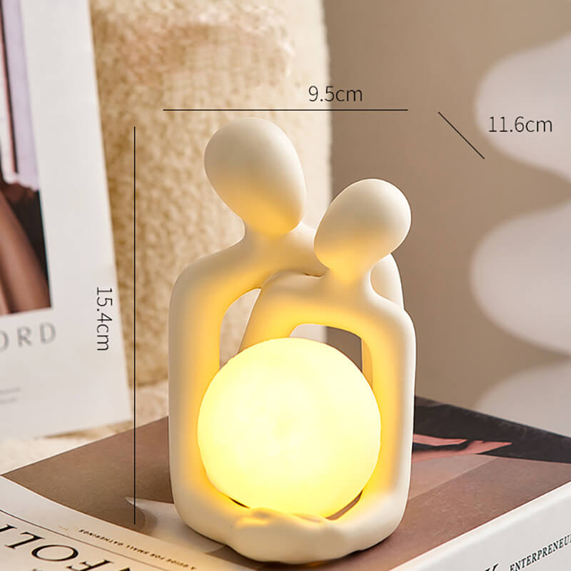 Lighteme Hug Keramik-Nachtlampe