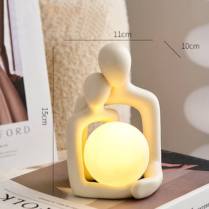 Lighteme Hug Keramik-Nachtlampe
