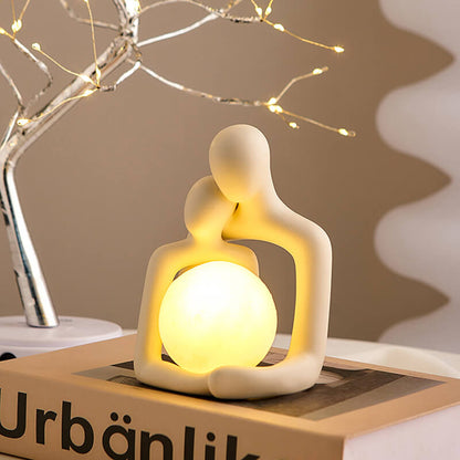 Lighteme Hug Keramik-Nachtlampe