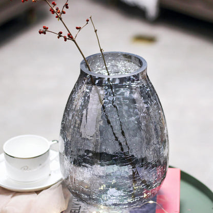 Lighteme Ice Flower Glass Vase