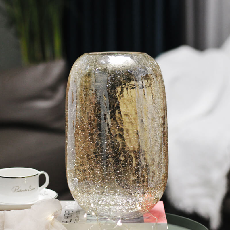 Lighteme Ice Flower Glass Vase