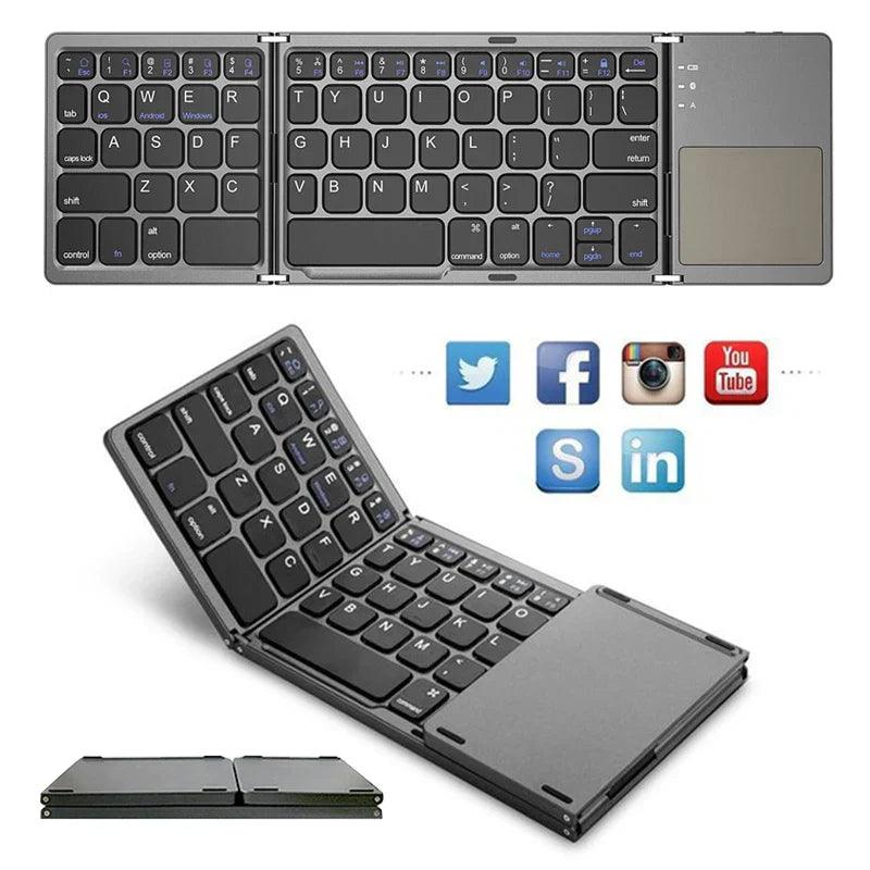 Faltbare kabellose Tastatur von Lighteme