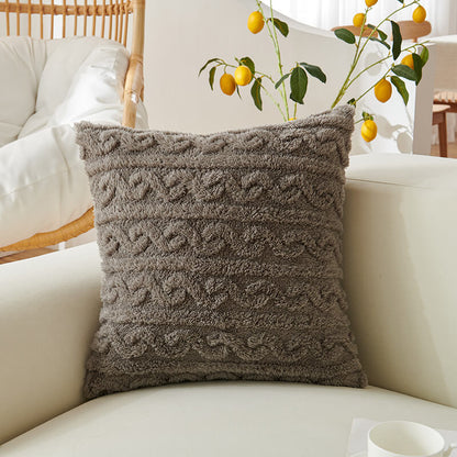 Lighteme Jacquard Throw Pillow Cover