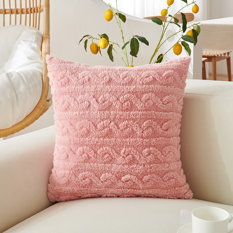 Lighteme Jacquard Throw Pillow Cover