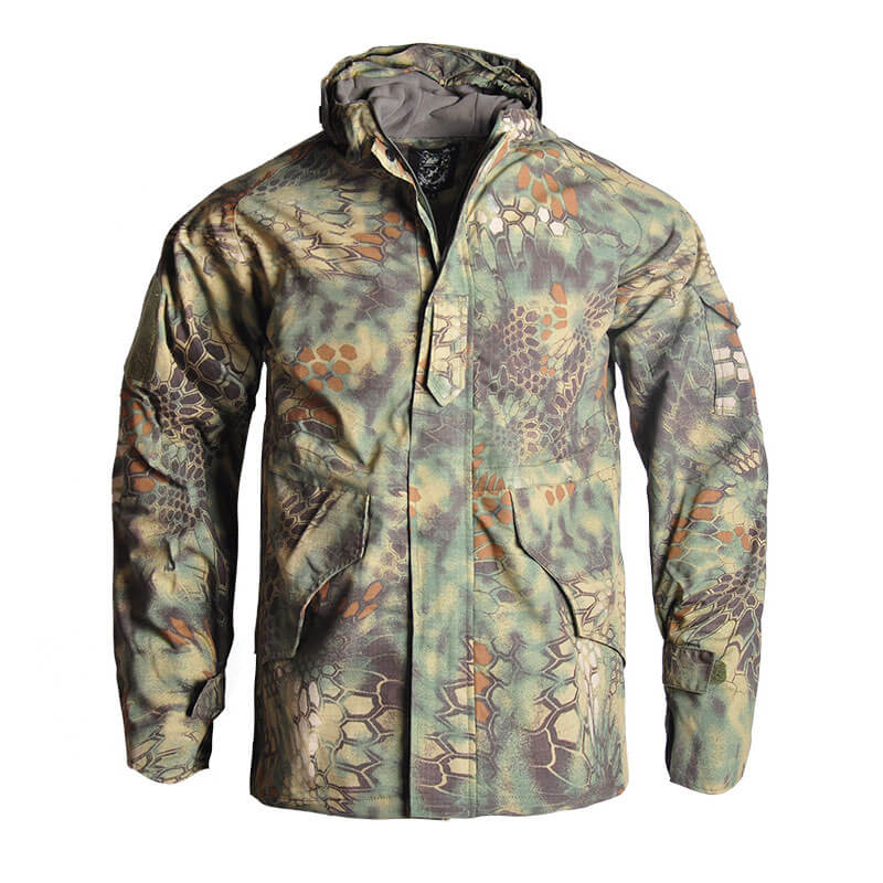 Lighteme G8 Soft Shell Tactical Jacket Coat Military Fleece Hooded