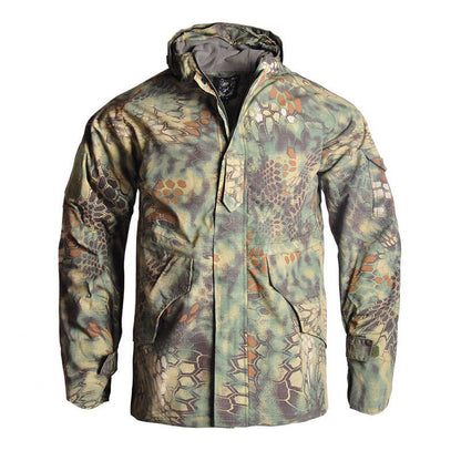 Lighteme G8 Soft Shell Tactical Jacket Coat Military Fleece Hooded