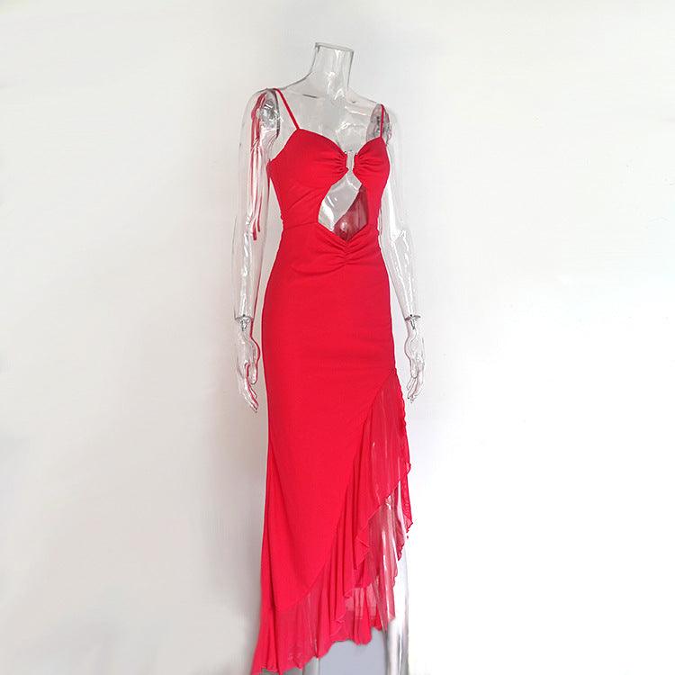 Sexy rückenfreies Kleid mit Schnürung von Lighteme