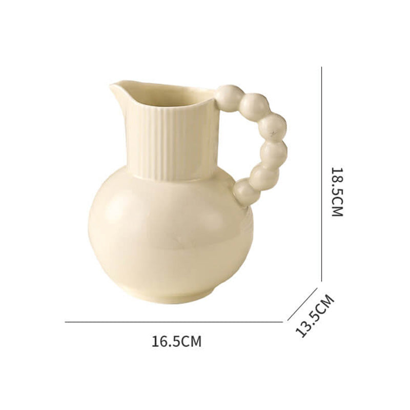 Lighteme Kettle Shaped Ceramic Vase