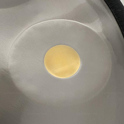 Lighteme King Handmade Custom 22 Inch 9/10/12 Notes D Minor Sabye Scale Stainless Steel / Nitride Steel Handpan Drum