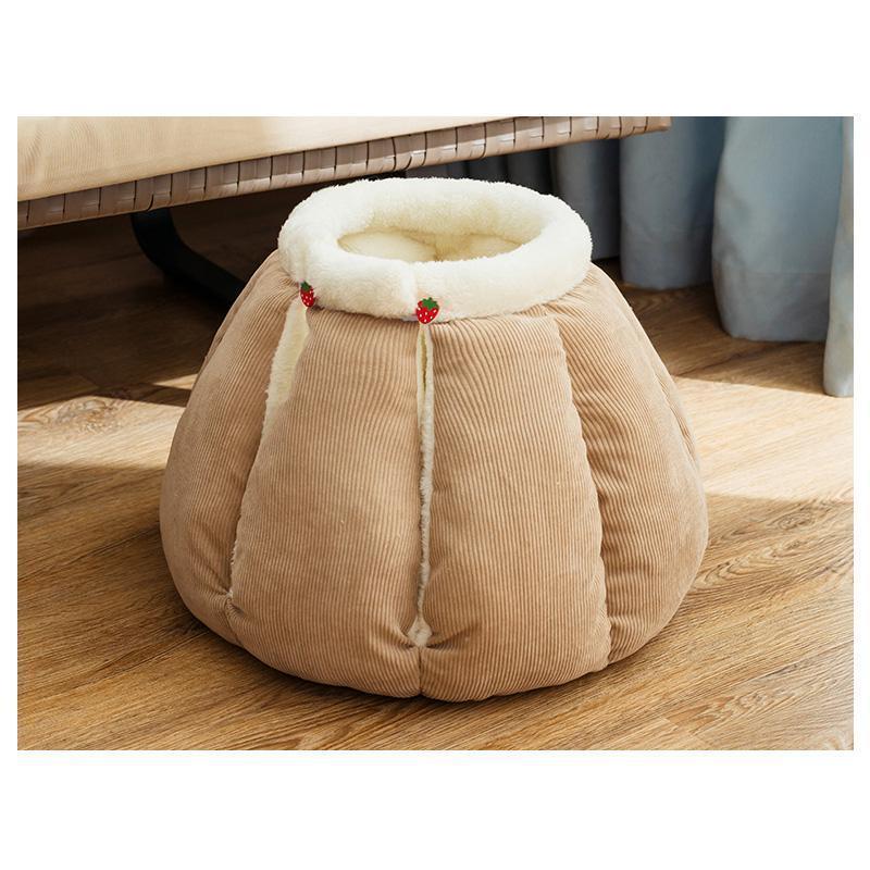 Lighteme Kitten Cute Velvet Bed Removable And Washable Mat (4 colors & 2 sizes)