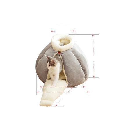 Lighteme Kitten Cute Velvet Bed Removable And Washable Mat (4 colors & 2 sizes)