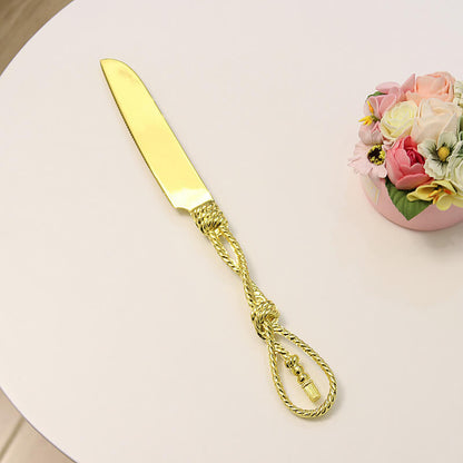 Lighteme Knot Design Stainless Steel Cake Spatula