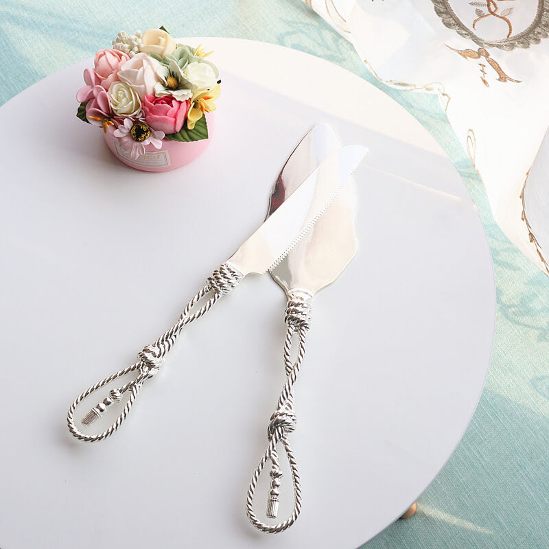 Lighteme Knot Design Stainless Steel Cake Spatula