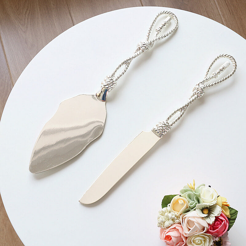 Lighteme Knot Design Stainless Steel Cake Spatula