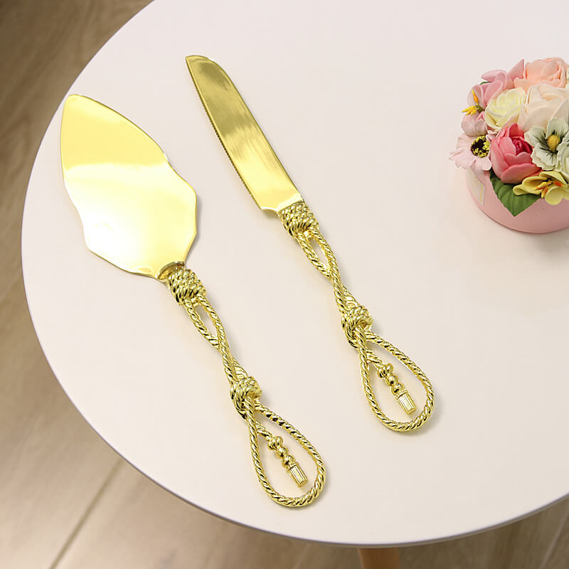 Lighteme Knot Design Stainless Steel Cake Spatula