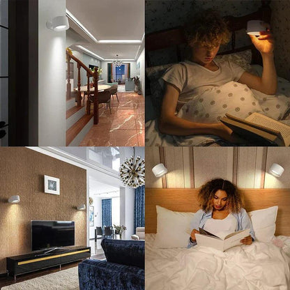Runde Wandleuchte Lighteme – 1 kaufen, 1 gratis (2 STK.)