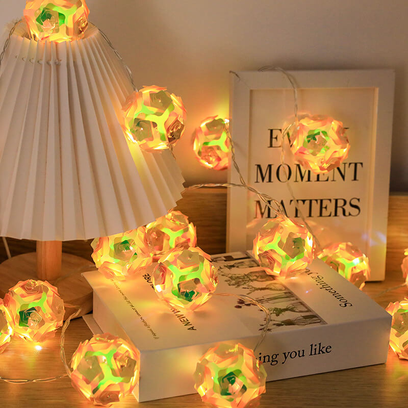 Lighteme LED Colorful Rose String Lights