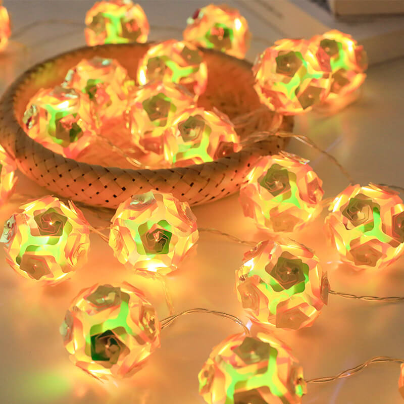 Lighteme LED Colorful Rose String Lights