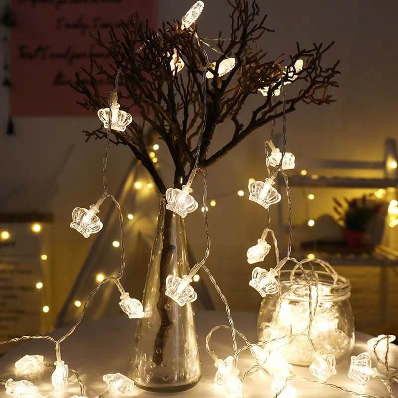 Lighteme LED Crown String Lights