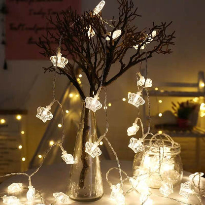 Lighteme LED Crown String Lights
