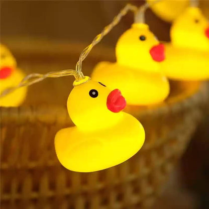 Lighteme LED Little Yellow Duck String Light
