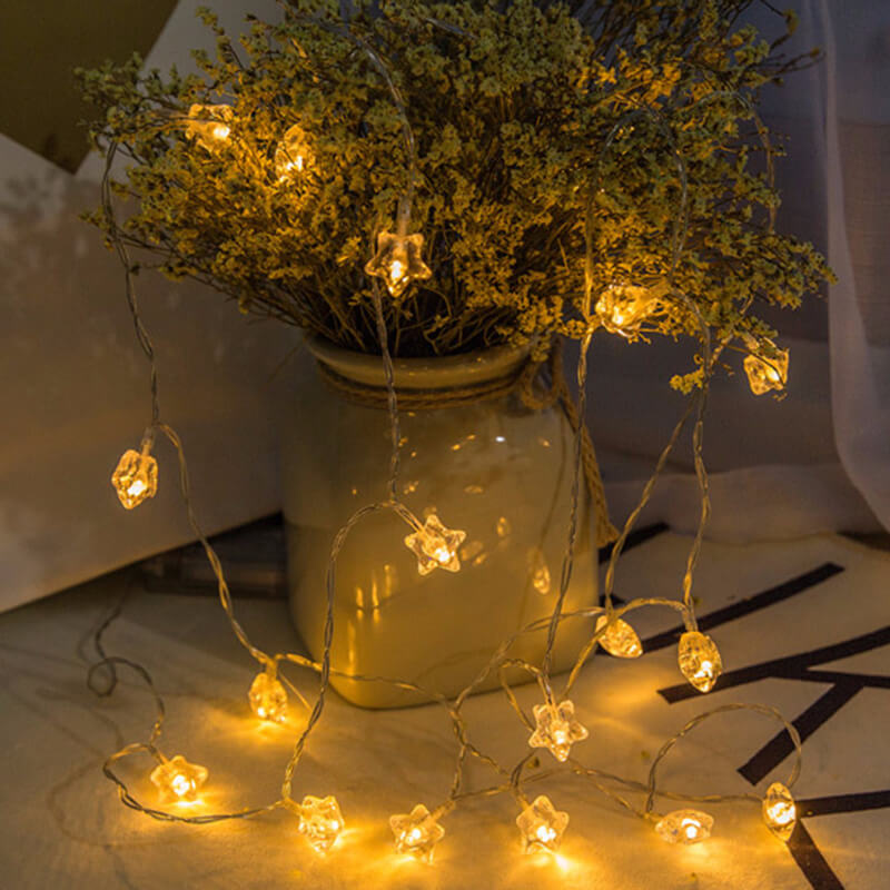 Lighteme LED Pentagram String Lights