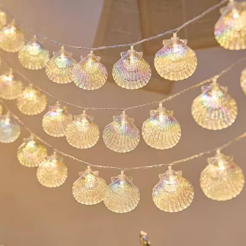 Lighteme LED Romantic Fluorescent Shell String Light