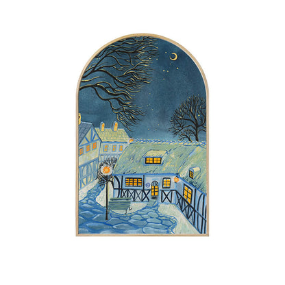 Peinture sur toile arquée paysage Lighteme