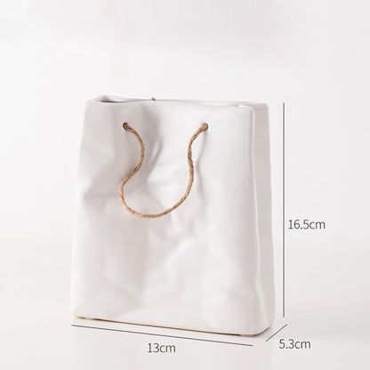 Vases en céramique Lighteme en sac en papier