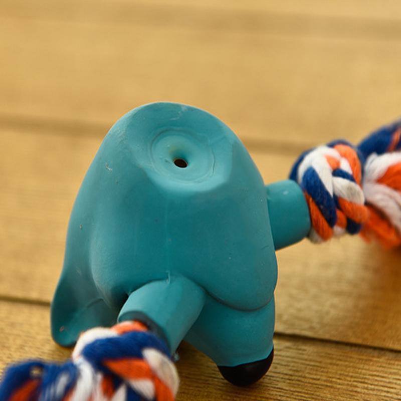 Lighteme Latex Cotton Rope Chewing Dog Toy (2 Types)