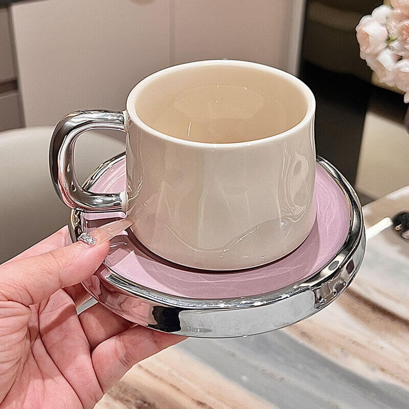 Lighteme Light Luxury Ceramic Coffee Cup