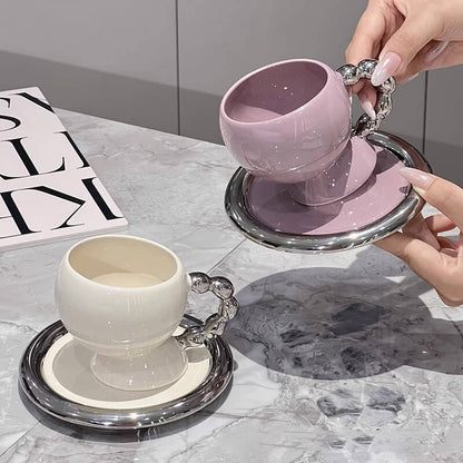 Lighteme Light Luxury Ceramic Coffee Cup