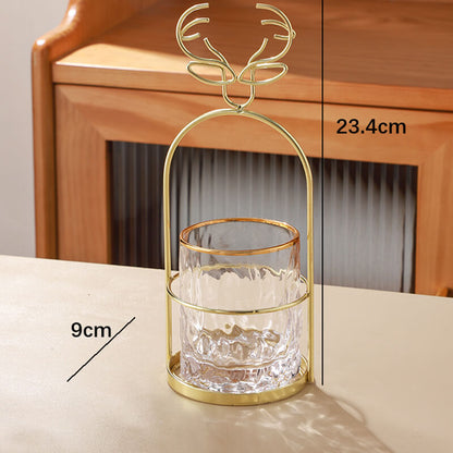 Lighteme Light Luxury Dessert Fork Spoon Storage Jar