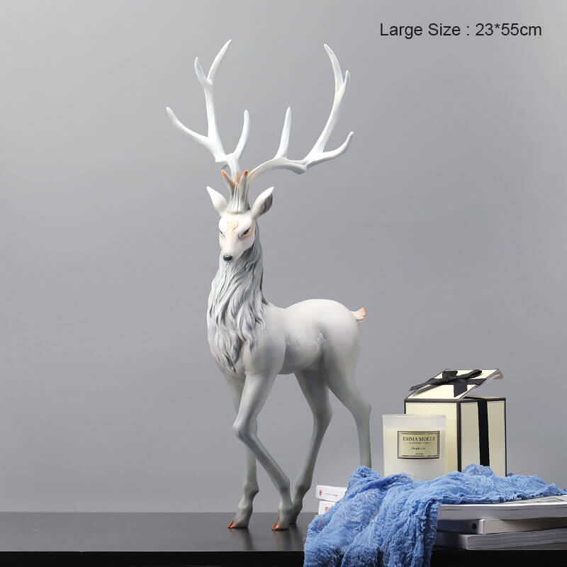 Décoration d'intérieur de luxe en forme d'élan Lighteme