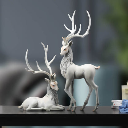 Décoration d'intérieur de luxe en forme d'élan Lighteme