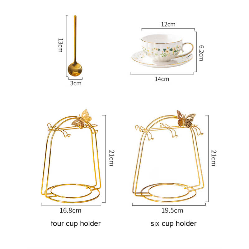 Lighteme Light Luxury Coffee Cup Set