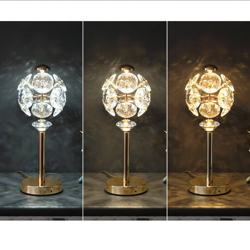 Lighteme Light Luxury Crystal Table Lamp