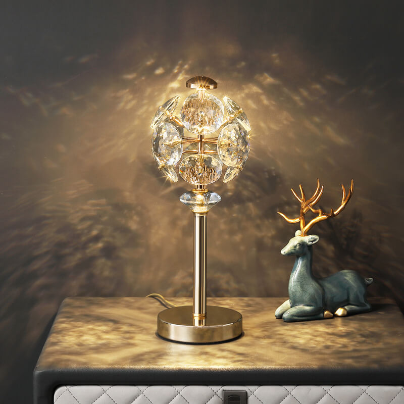 Lighteme Light Luxury Crystal Table Lamp