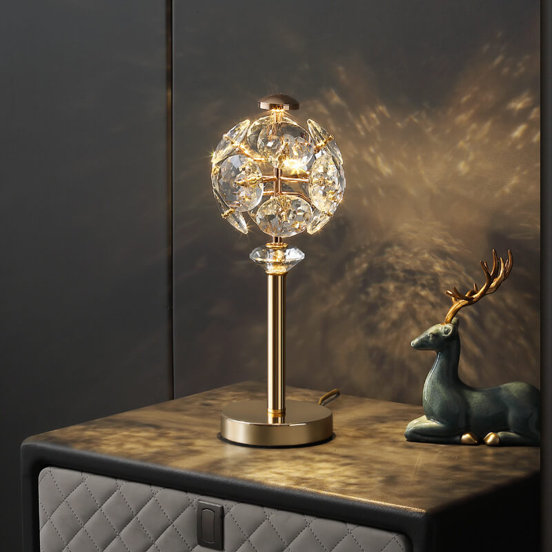 Lighteme Light Luxury Crystal Table Lamp
