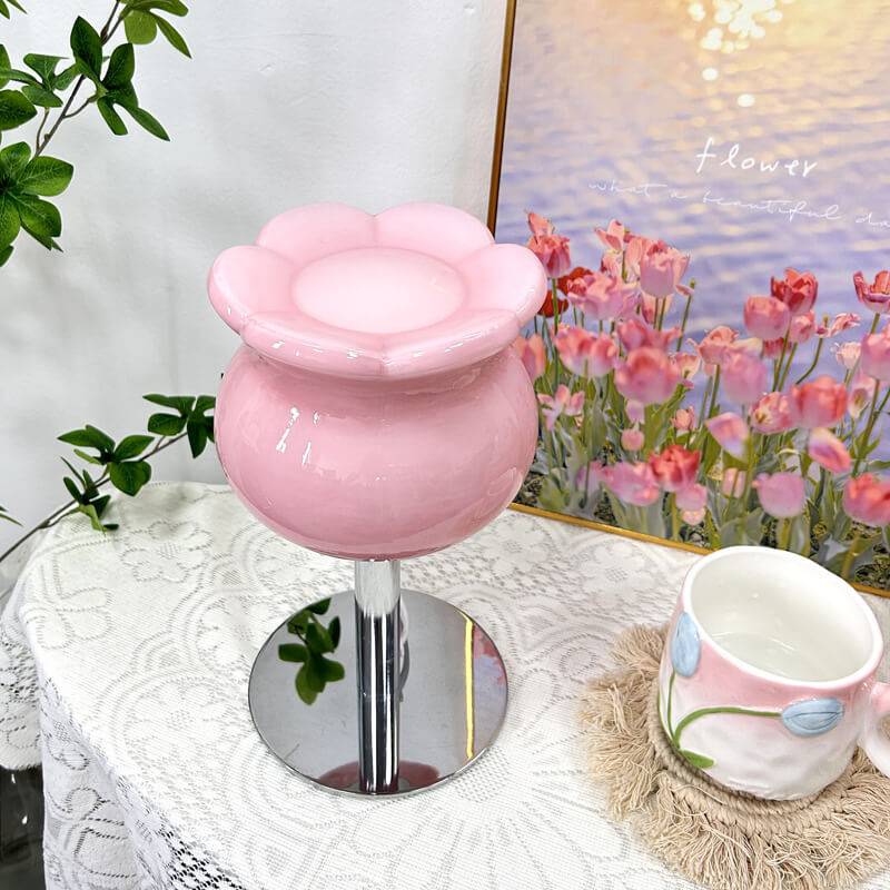 Lighteme Lily of the Valley Glass Table Lamp