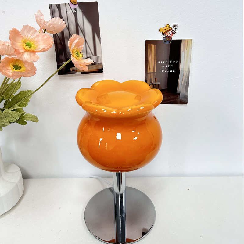 Lighteme Lily of the Valley Glass Table Lamp