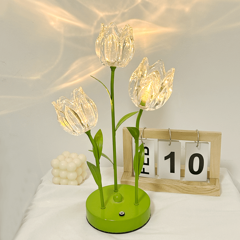 Lampe de nuit fleur Lighteme