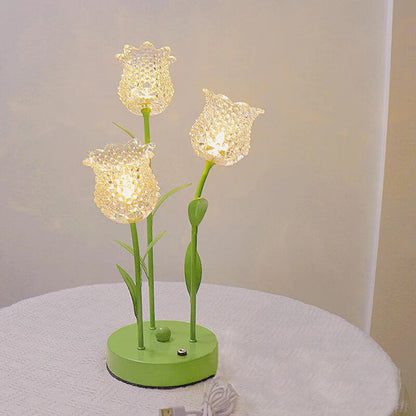 Lampe de nuit fleur Lighteme